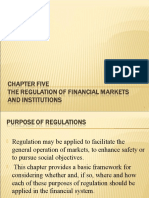 Chapter Five Regulation of FM AND FI
