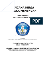 Rencana Kerja Jangka Menengah: Tahun Pelajaran 2022/2023 S.D 2024/2025