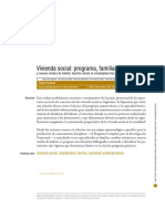 Vivienda Social: Programa, Familias
