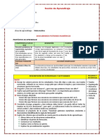 S1 Sesión 9 Descubrimos Patrones Numéricos