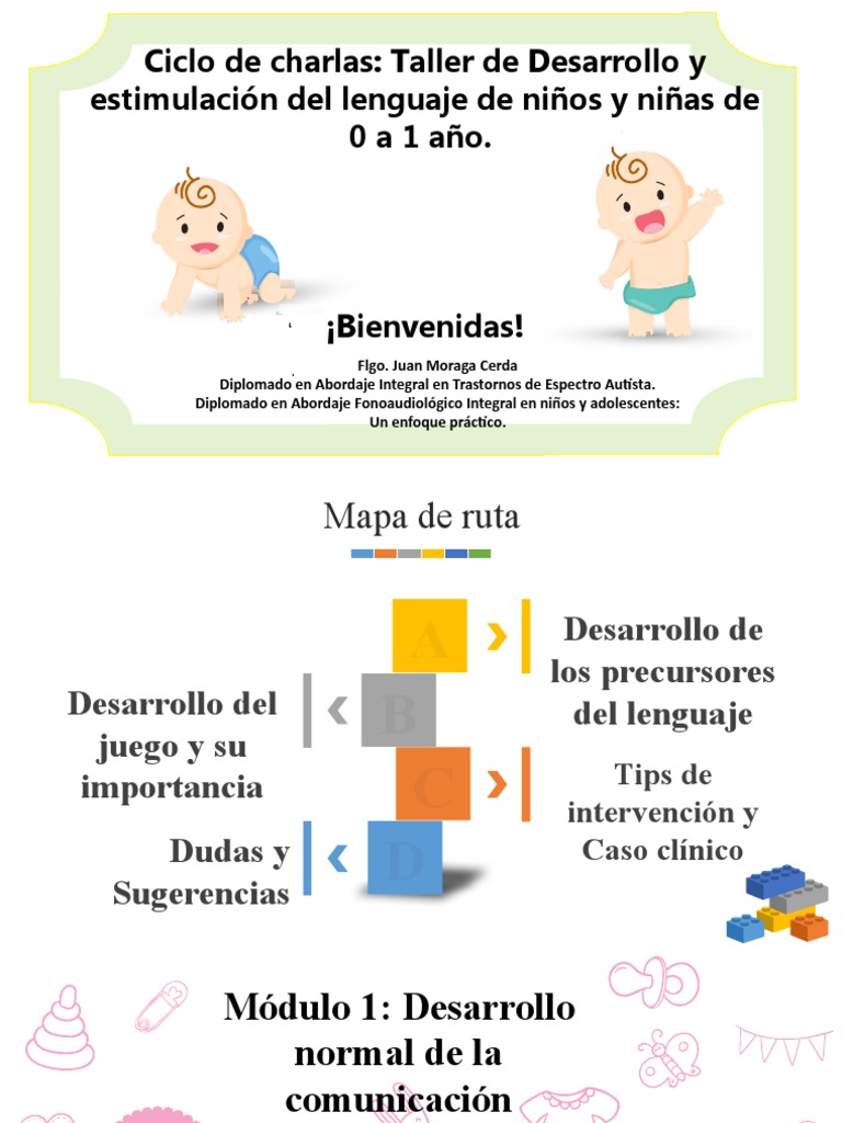 Taller de Estimulación del Lenguaje Infantil | PDF | Espectro autista ...