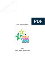 Logo Pesta Siaga 2022 Tema Sehat Cerdas Tanggap Ceria