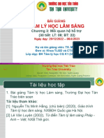 BG - Chuong3 - TLH Lâm Sàng