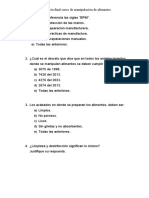 Evaluación BPM Y PSB