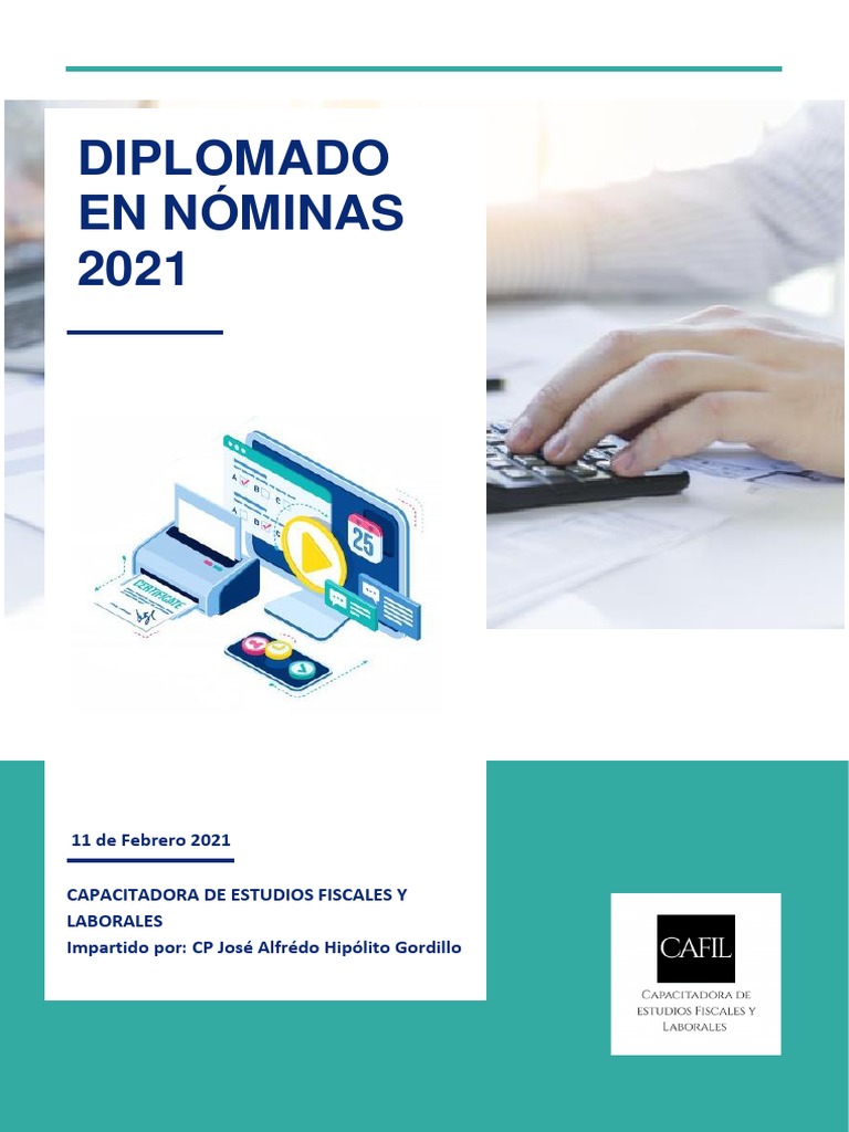 Diplomado en Nominas 2021 | PDF | Derecho laboral | Salario