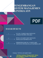 Pengembangan Sistem Manajemen Kinerja Asn: BKPSDM©2023