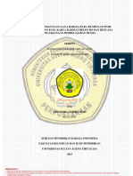 Analisis Penggunaan Gaya Bahasa Pada Kumpulan Puisi Cerutu Tulang Kuda Karya Rahmat Heldy HS Dan Rencana Pelaksanaan P - 1