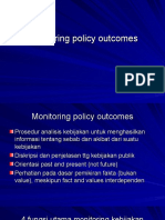 Monitoring Policy Outcomes