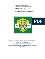 Program Kerja Eskul Bola Volly