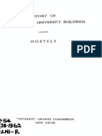 Report Of: The Panel On University Buildings