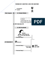 Denah Menuju Rumah BP. Mastur & Ibu Sri Hastari