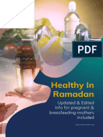 Healthy in Ramadan: Updated & Edited Info For Pregnant & Breasfeeding Mothers Included
