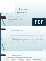 El Censo de Población y Vivienda en Colombia