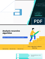 Phân Tích Thiết Kế Thuật Toán Đệ Quy