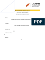 Determinación de propiedades físicas y mecánicas de rocas