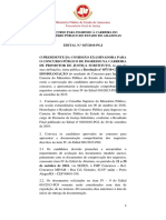 Concurso para Ingresso À Carreira Do Ministério Público Do Estado Do Amazonas