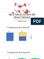 Multiplicación de Fracciones