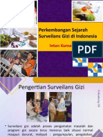 Perkembangan Sejarah Surveilans Gizi Di Indonesia: Intan Kumalasari