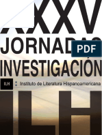 Programa XXXV Jornadas ILH