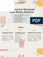 Mengenal Dan Memahami Ejaan Bahasa Indonesia