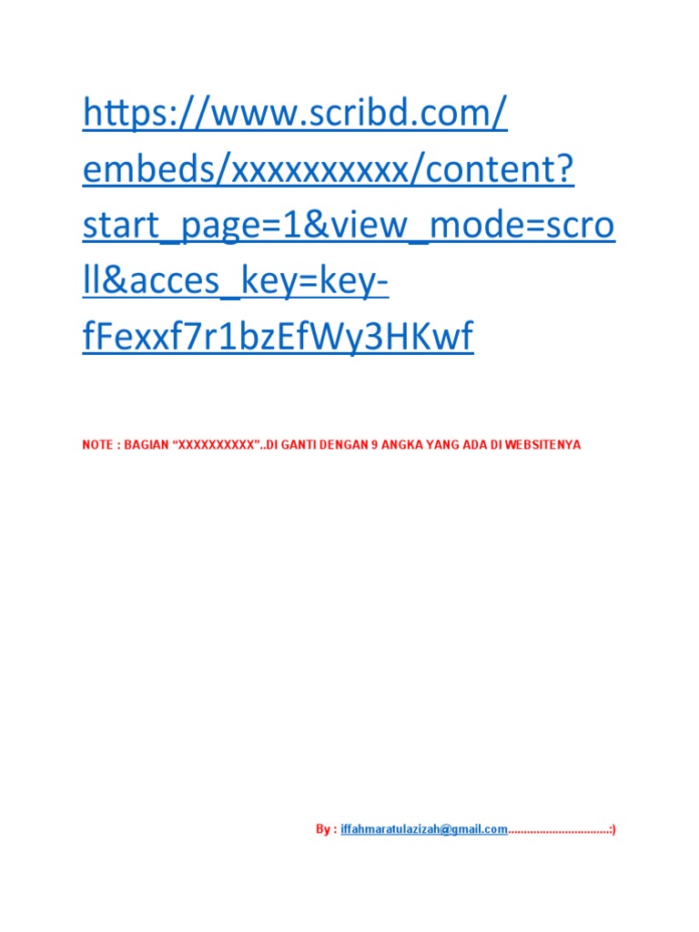 Embeds/ XXXXXXXXXX /content? Start - Page 1&view - Mode Scro Ll&Acces ...