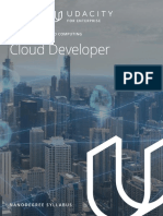 Udacity Enterprise Syllabus Cloud Developer nd9990