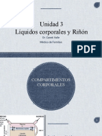 Unidad 3 Líquidos Corporales y Riñón: Dr. Canek Valle Médico de Familias