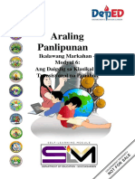 AralingPanlipunan8 q2 M6of6 DaigdigsaKlasikalatTransisyonalnaPanahon v2