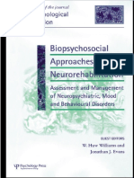 Translated Copy of Jonathan Evans, Huw Williams - Biopsychosocial Approaches in Neurorehabilitation - Assessment and Management of Neuropsychiatric, Mood and Behavioural Disorders - DG