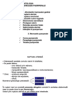 Curs 10 PATOLOGIA Perioadei Puerperale