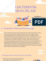 Karakteristik Ajaran Islam: Kelompok 2