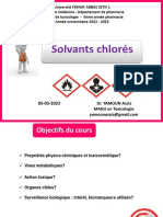 14 - Solvants Chlorés