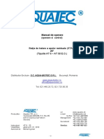 manual Aquatec SE AT-  rev. 2010