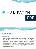 Hak Paten