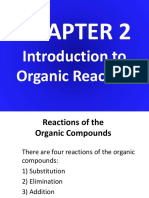 Intro To Organic Reactions CHM457