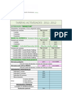 Tarifas 2011