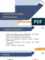 Chapter 5 - Creating Long-Term Loyalty Relationships
