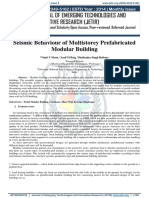 Seismic Behaviour of Multistorey Prefabricated Modular Building