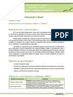 Localizando e Conhecendo o Brasil: 1º Bimestre - Sequência Didática 2