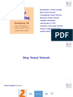 Deep Learning: Seungsang Oh