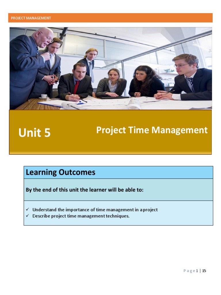 unit-5-project-time-management-pdf-project-management-information
