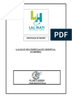 Certificate of Report Lalmati