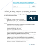 Psicologia B: 1. Objeto de Avaliação