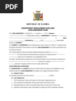 CDF Loan Agreement Form PDF