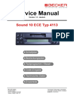 Becker Sound-10 Ece Typ Be4113