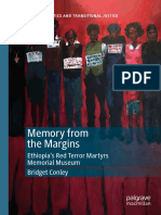 Memory From The Margins: Ethiopia's Red Terror Martyrs Memorial Museum Bridget Conley