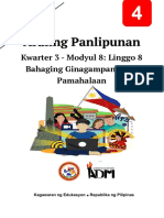 AP4 q3 Mod8 Bahaging-Ginagampanan-ng-Pamhalaan v4