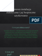 Domowa Instalacja Elektryczna I Jej Bezpieczne Użytkowanie