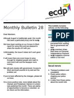 ecdp Monthly Bulletin 28
