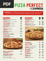 Pizza Perfect Express Web Menu - Jan2023